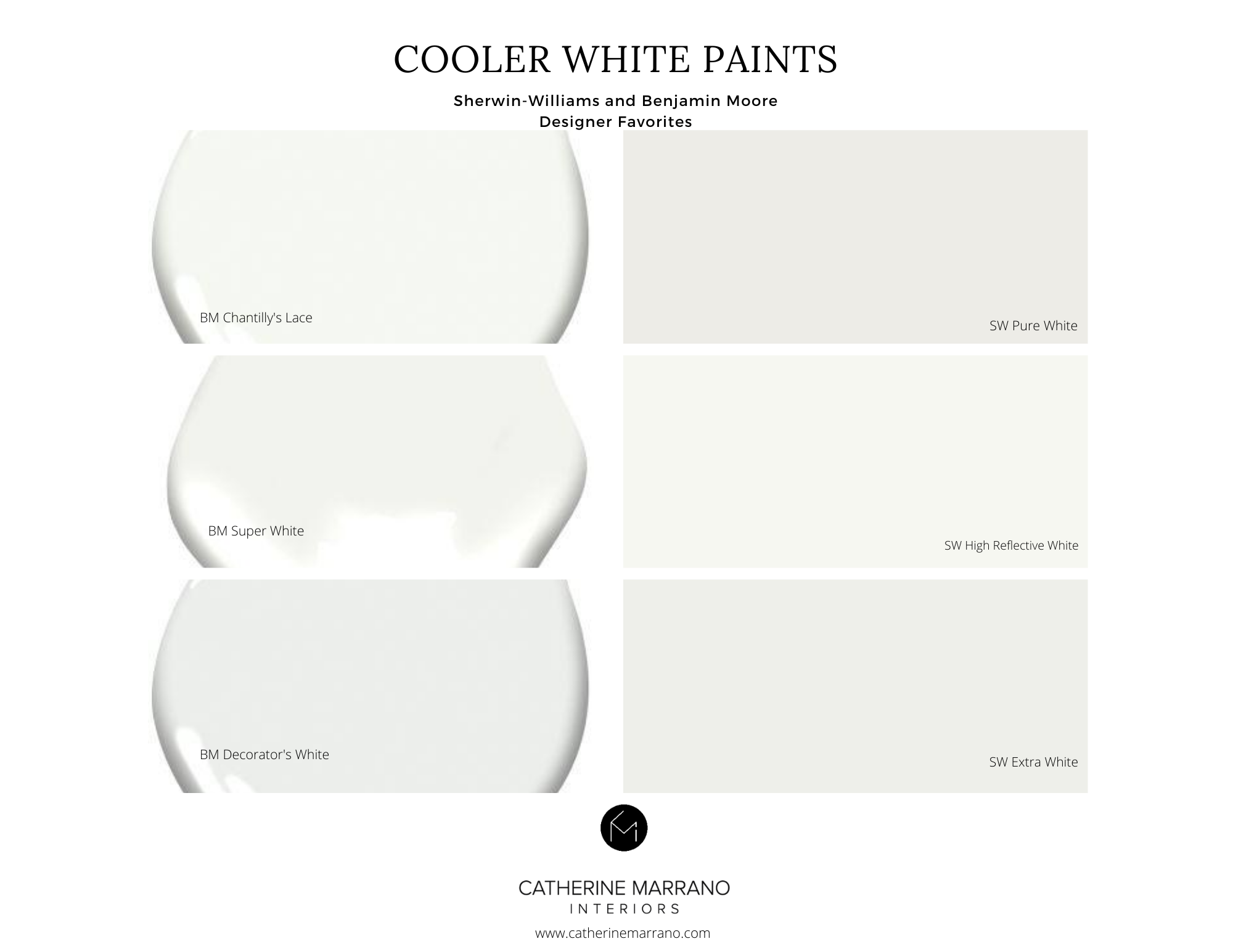 The Perfect White Paint 12 Designer Favorites Catherine Marrano